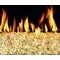 Gold Reflective Fire Glass