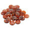 Deep Amber Glass Fire Gems