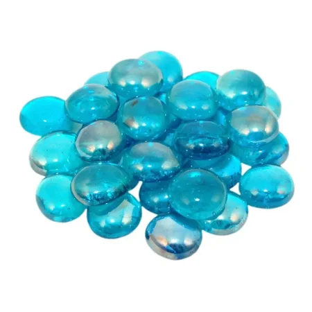 Blue Topaz Glass Fire Gems