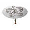 Round Gas Fire Pit Table With Match Lit Ignition