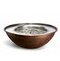 Bowl Style Gas Fire Pit With Match Lit Ignition