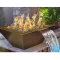 Gas Fire Pit Water Feature With Electronic Ignition