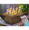 Gas Fire Pit Water Feature With Electronic Ignition