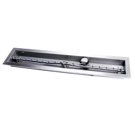 Linear Trough Fire Pit Burner And Pan 72 Inch