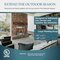 42 Inch Villawood Outdoor Wood Burning Fireplace