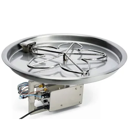 43 Inch Fire Pit Kit 400,000 BTU with Electronic Ignition