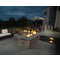 60" Trough Style Linear Fire Pit With Electronic Ignition