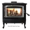 Buck Stove Model 74 With Door & Leg Kit
