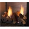 Ventfree See-Thru Fireplace with Multi-Side Log Set