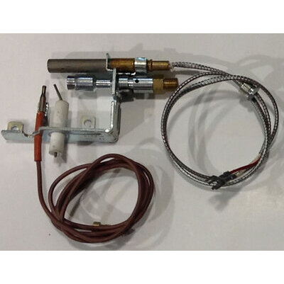 Millivolt Natural Gas Log Pilot Light Assembly