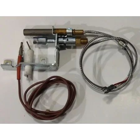 Millivolt Natural Gas Log Pilot Light Assembly