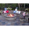 Round Match Lit Gas Fire Pit Kits