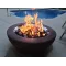 Round Match Lit Gas Fire Pit Kits