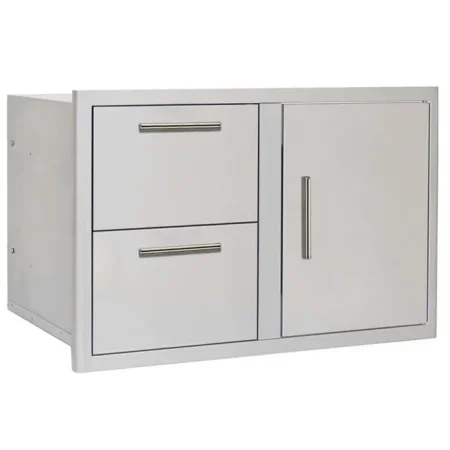 Blaze Grills Dual Drawers & Single Door