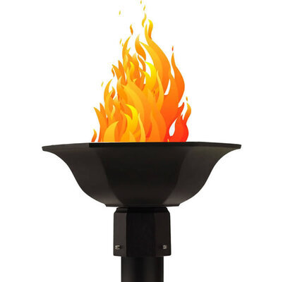 Gas Tiki Torch Head