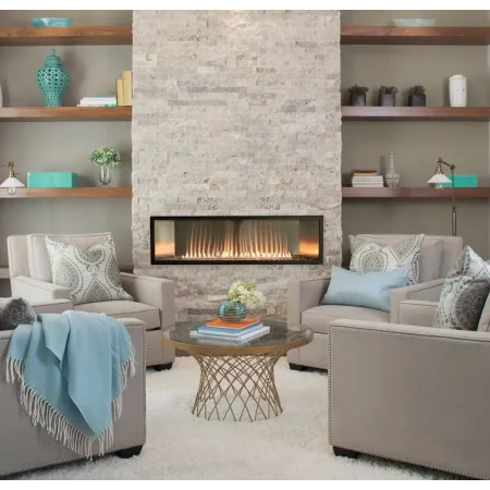 Boulevard 48 Inch Vent Free Linear Fireplace