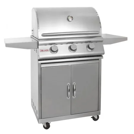 Blaze 25-Inch Portable Grill With 3 Burners