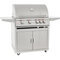 Blaze 32" Marine Grade LTE Portable Cart Grill With Lights