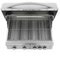 Blaze 32" Marine Grade LTE Portable Cart Grill With Lights