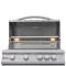 Blaze 32-Inch Marine Grade LTE+ Portable Cart Grill With Lights