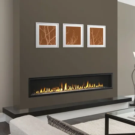 Echelon II 72-Inch Wide View Fireplace by Majestic