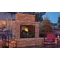 Superior 50-Inch Masonry Outdoor Vent-Free Fireplace