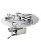 36 Inch Round Gas Fire Pit with Electronic Ignition 250,000 BTU