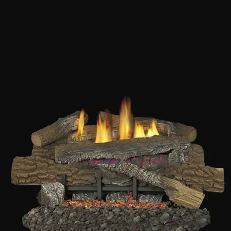 24-Inch Boulder Mountain Ventless Gas Logs