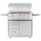 Blaze 34" Professional Portable Cart Grill