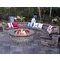 54 Inch Round Gas Fire Pit with Electronic Ignition 400,000 BTU