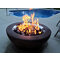 54 Inch Round Gas Fire Pit with Electronic Ignition 400,000 BTU
