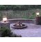 54 Inch Round Gas Fire Pit with Electronic Ignition 400,000 BTU