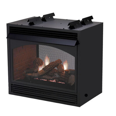 Vail See-Through Vent Free Fireplace System