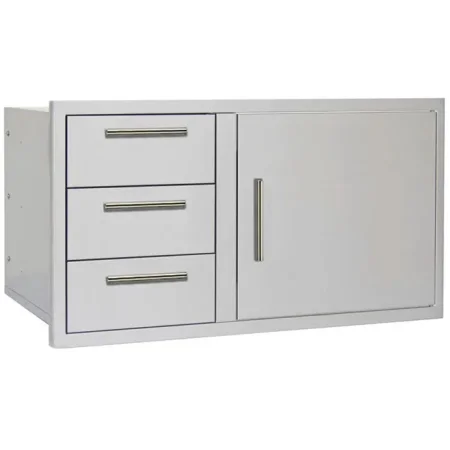 Blaze Grills Triple Drawers & Single Door