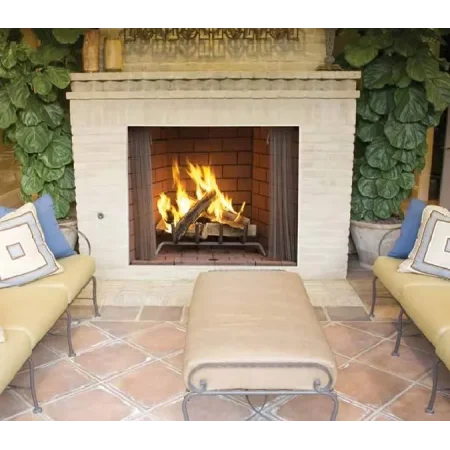 Superior 36-Inch Large Outdoor Wood Fireplace