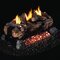 Real Fyre Evening Fyre Split Ventless See-Thru Gas Logs