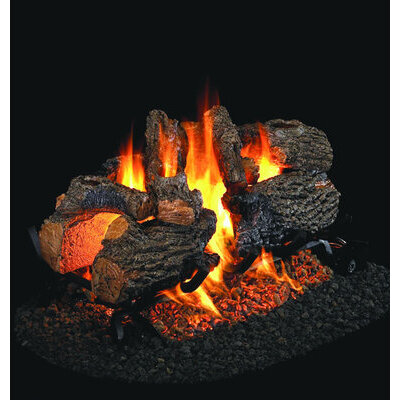 Real Fyre Charred Oak See-Thru Vented Log Set