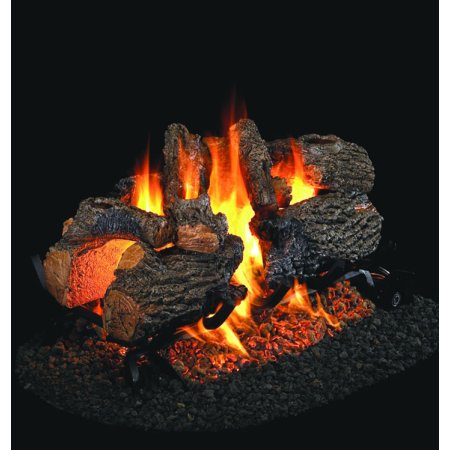 Real Fyre Charred Oak See-Thru Vented Log Set