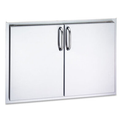 30" Wide American Outdoor Grill Double Storage Doors