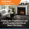 SimpliFire 36-Inch Built-In Electric Fireplace