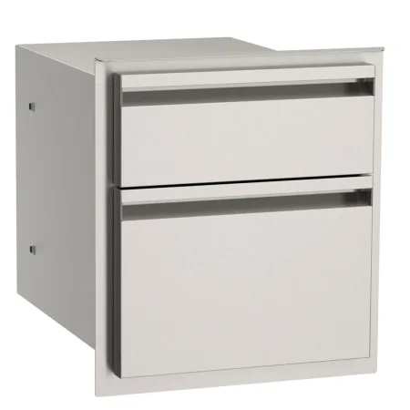 15-Inch Wide American Outdoor Grill Double Drawers