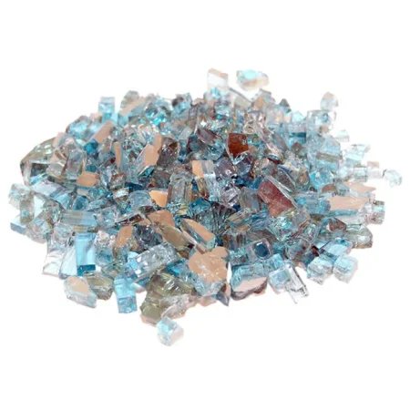 Azuria Reflective Fire Glass