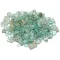 Emerald Reflective Fire Glass
