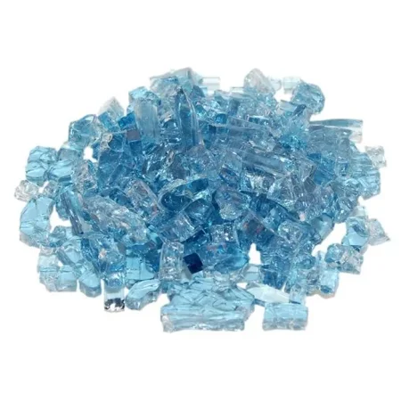 Pacific Blue Fire Glass