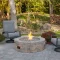 Outdoor Greatroom Bronson Block DIY Fire Pit Kit
