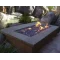 Battery Powered Ignition Rectangle Gas Fire Pit Kits