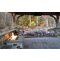 Battery Powered Ignition Rectangle Gas Fire Pit Kits
