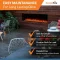 SimpliFire 55-Inch Forum Outdoor Electric Fireplace