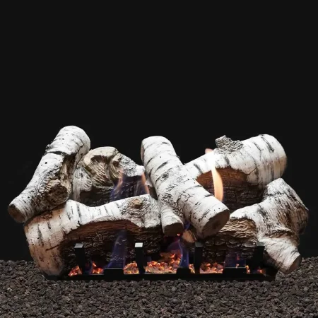 Empire Birch 18-Inch Electronic Ignition Vent Free Gas Logs