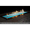 Carol Rose Outdoor Linear Fire Pit